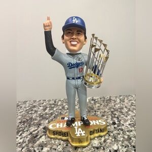 Shohei Ohtani Los Angeles Dodgers 2024 World Series Champions 8” Bobblehead